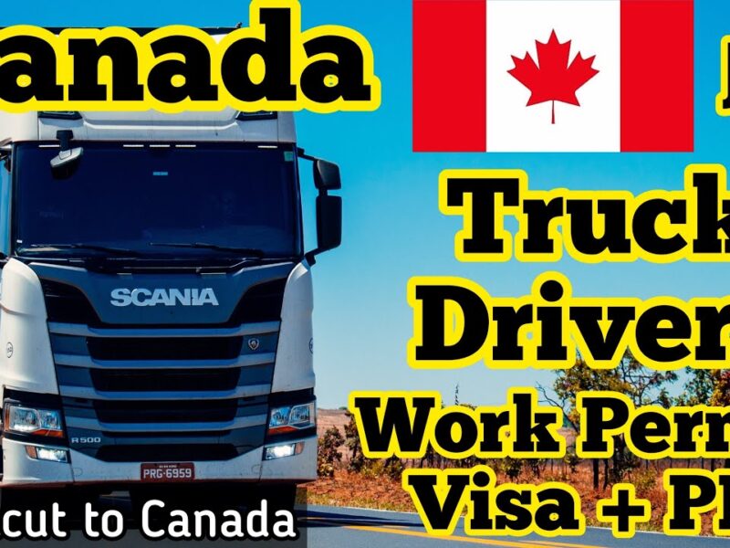Secure a Driver Job in Canada with Visa Sponsorship